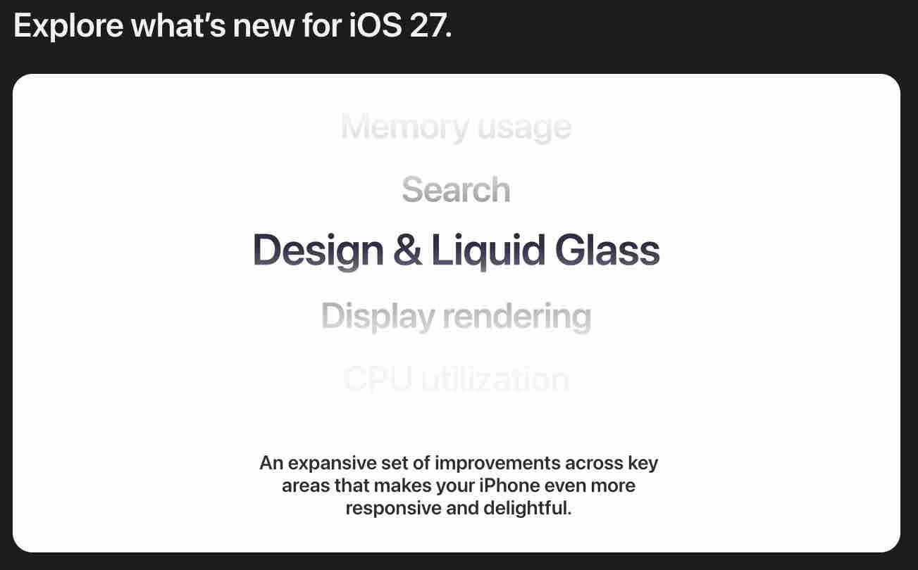 iOS 27